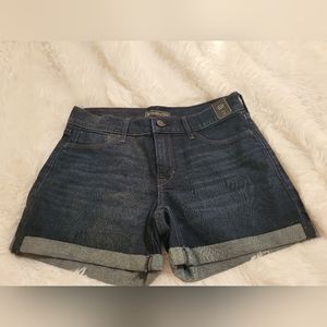 nwt abercrombie and Fitch mid rise short sz 24